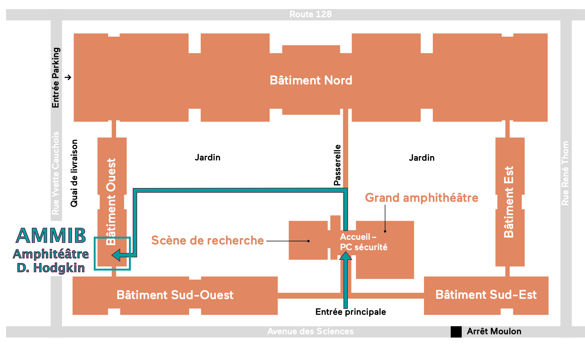 Plan d'acces